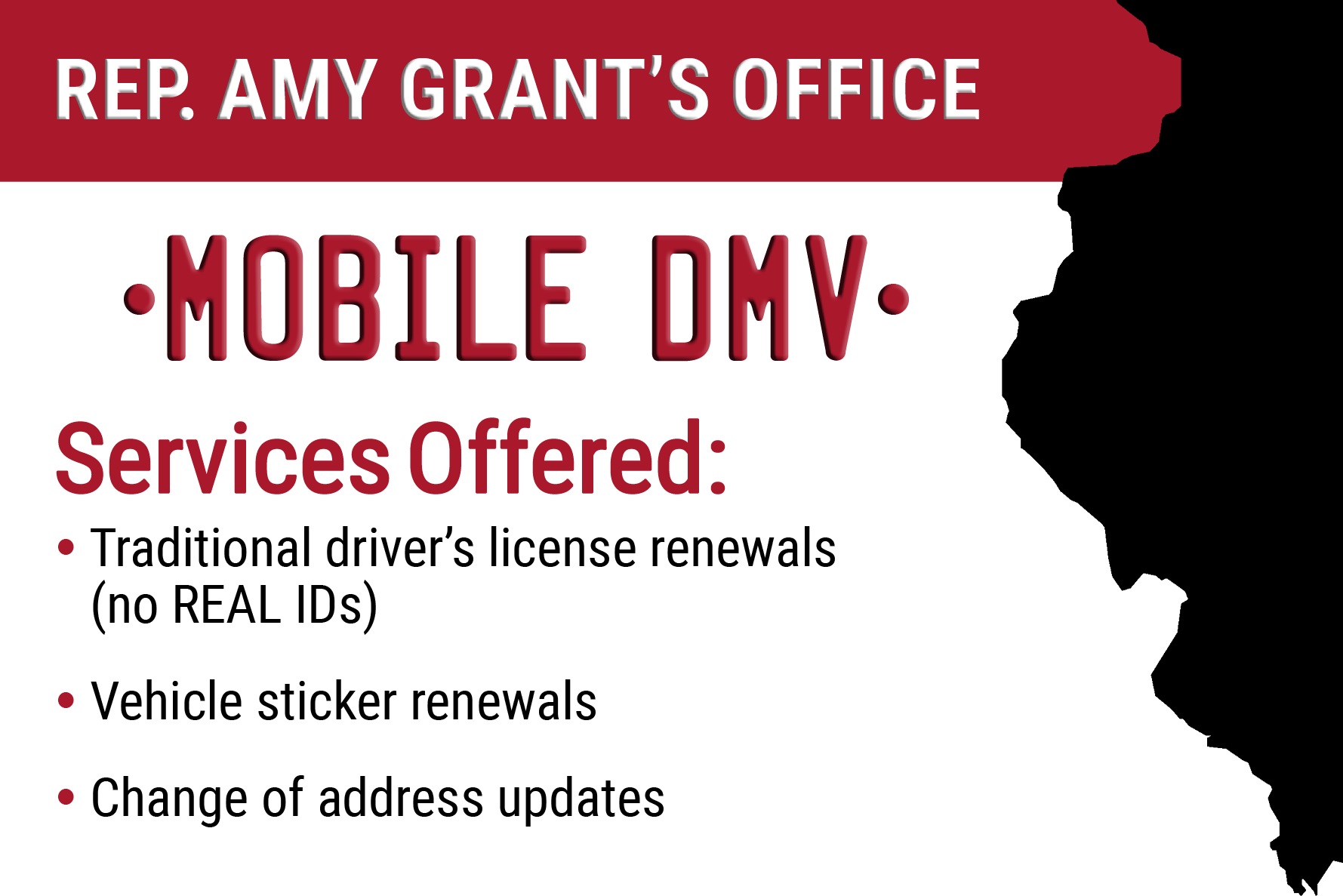 Rep Amy Grant To Host Mobile Dmv Event In Wheaton